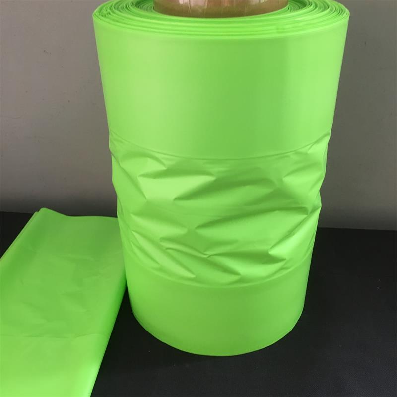 PLA+PBAT全生物降解筒膜 包装袋膜 草绿色