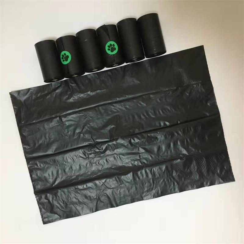 PLA+PBAT全生物降解平口连卷垃圾袋 宠物拾便袋